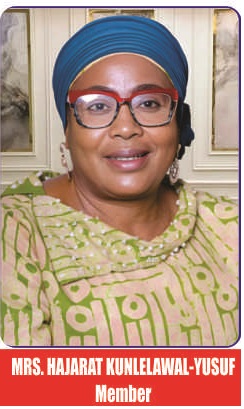 MRS. HAJARAT KUNLE-LAWAL YUSUF